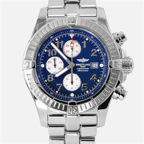 breitling super avenger all blue face|Breitling super avenger price.